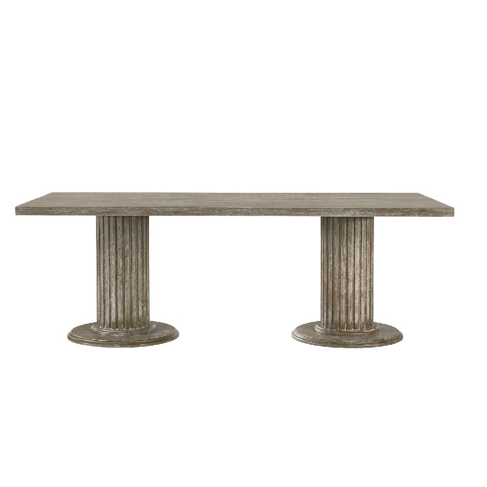 Gabrian - 31" Dining Table - Reclaimed Gray