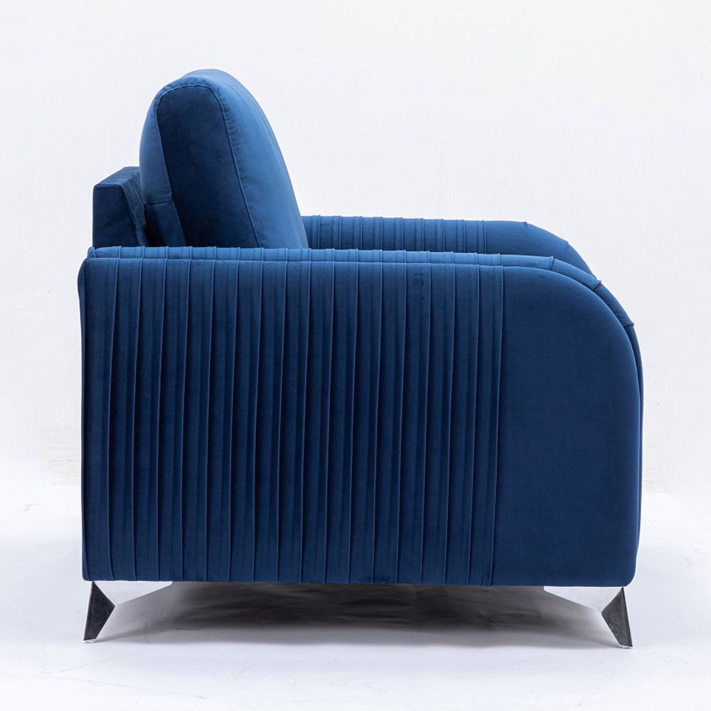 Wenona - Chair - Blue Velvet
