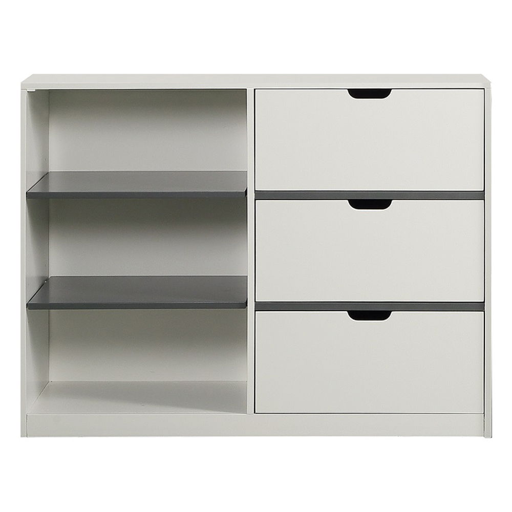 Ratana - Cabinet - Gray & White