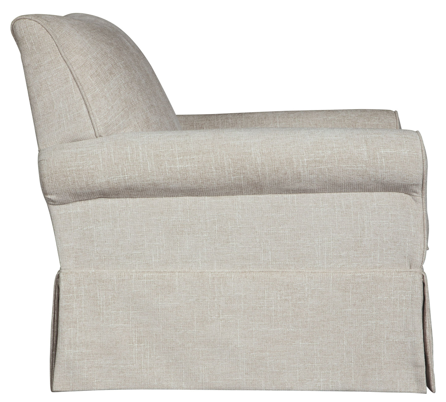 Searcy - Swivel Glider Accent Chair - Quartz