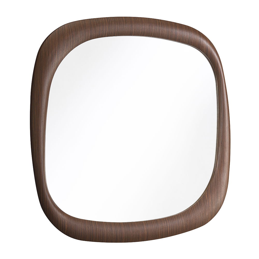 Dana - Accent Mirror - Dark Walnut