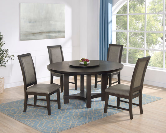 Jeffries - 5 Piece Dining Room Set - Espresso