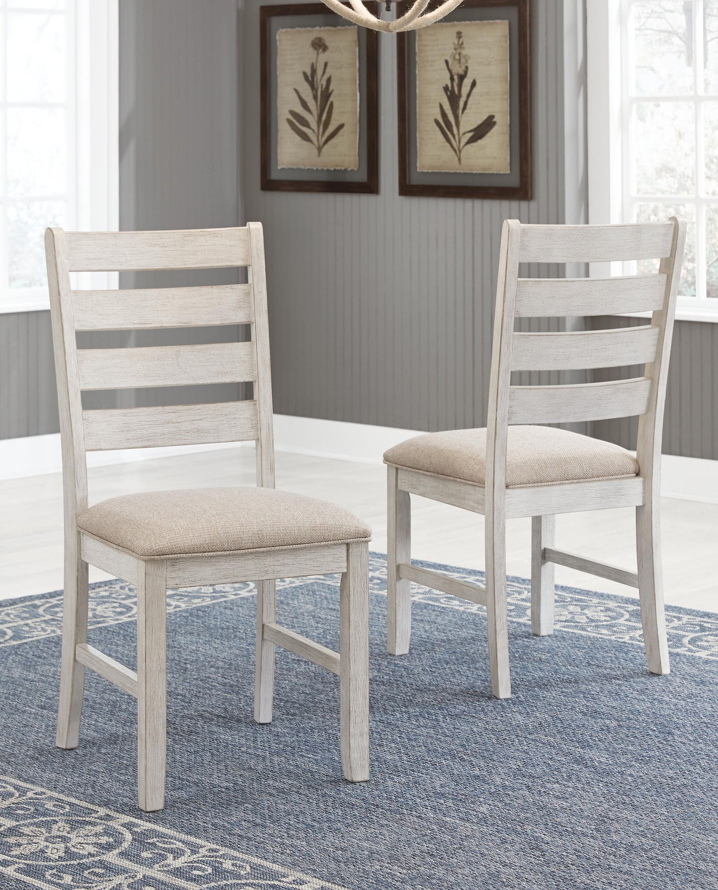 Skempton - Dining UPH Side Chair (Set of 2) - White