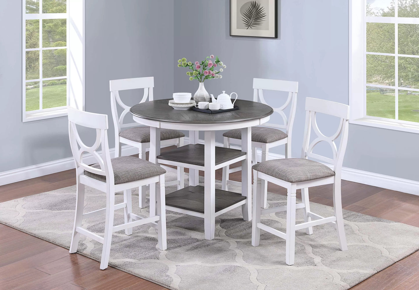 Counter height table set