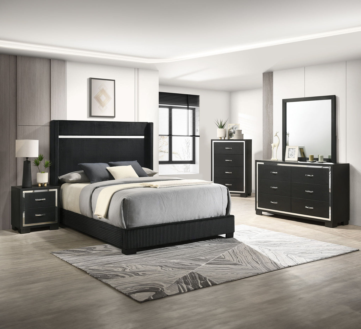 Gennro - Chest - Black