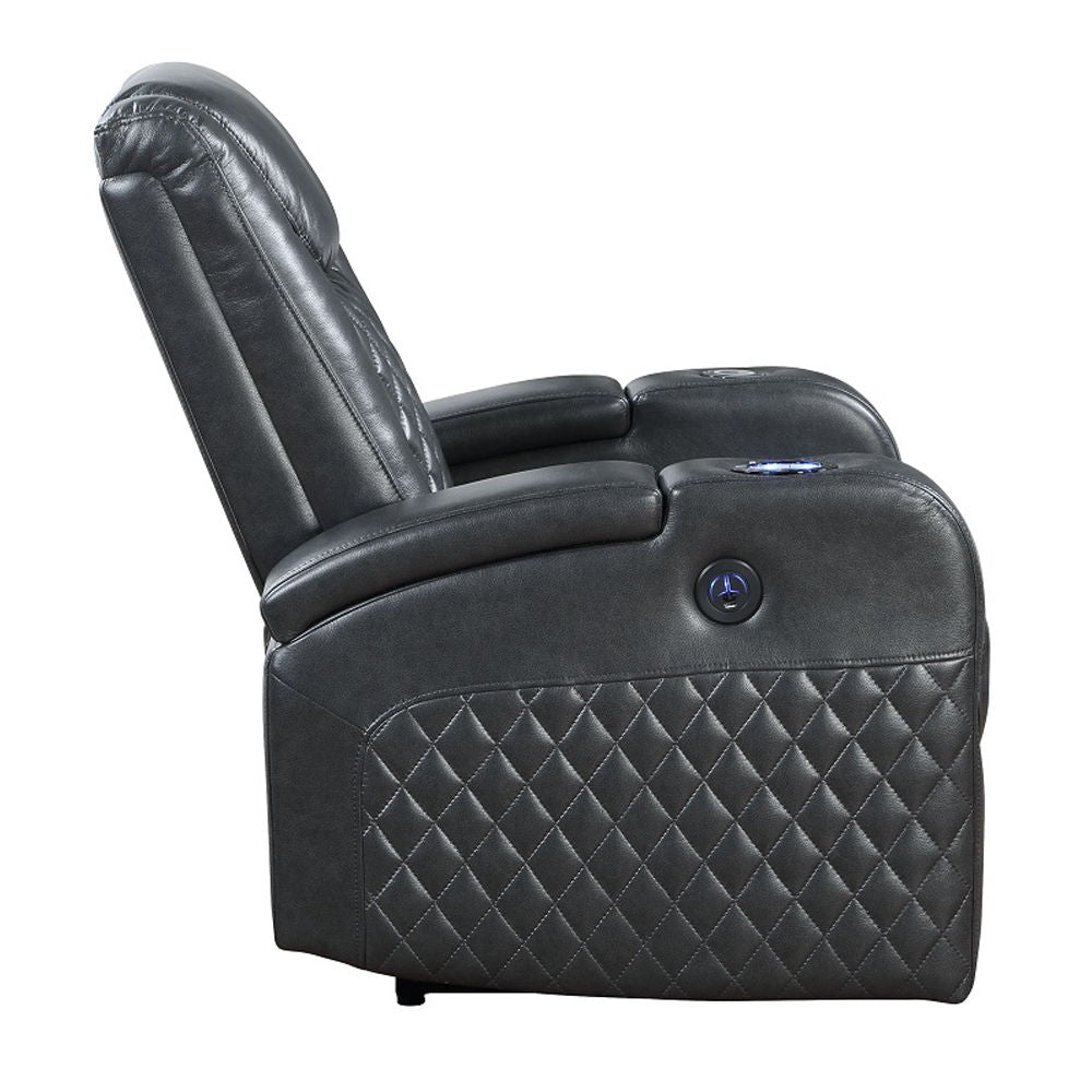 Alair - Power Motion Recliner With Bluetooth, Wireless Charger & Cupholder