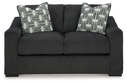 Wryenlynn - Loveseat - Onyx