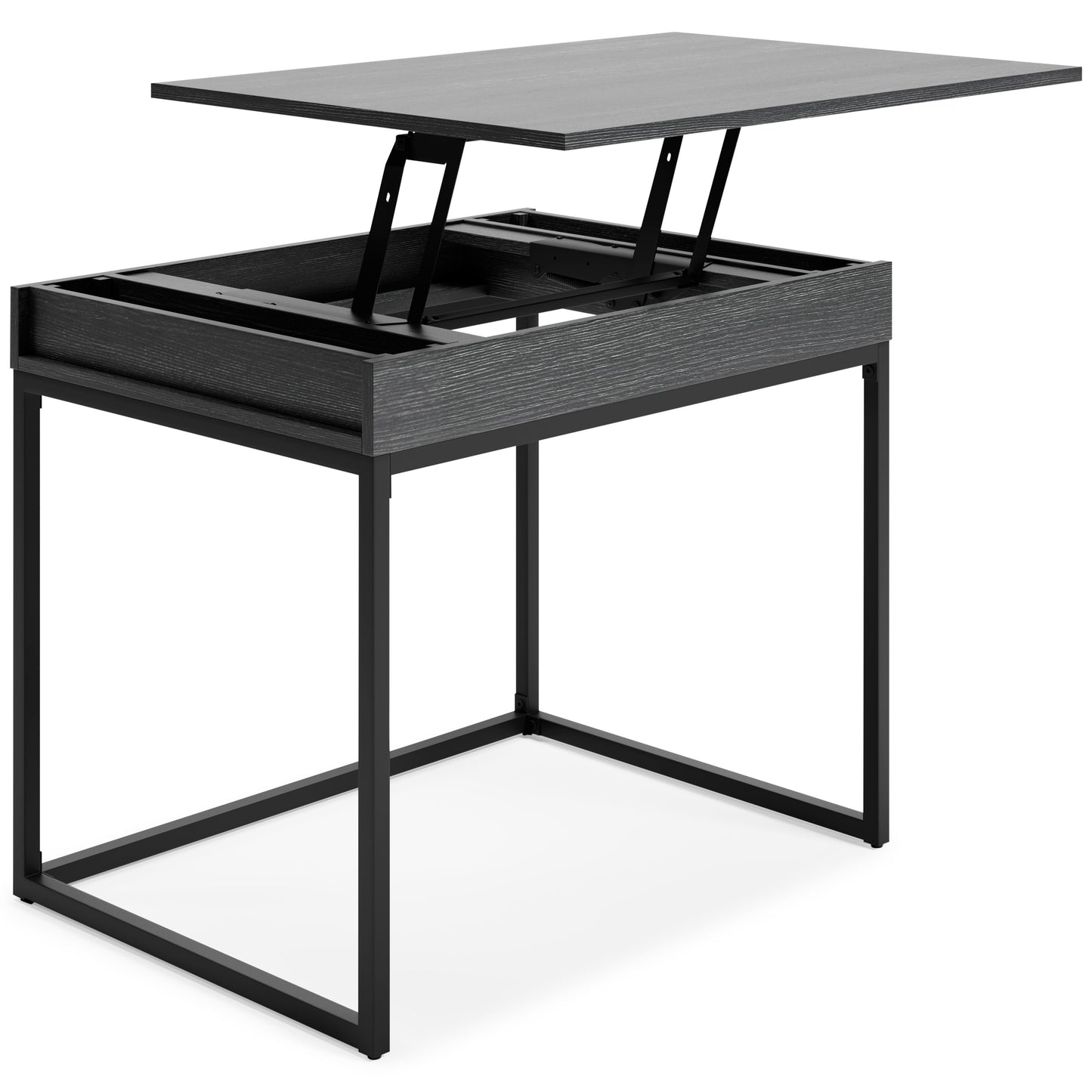 Yarlow - Black - Home Office Lift Top Desk