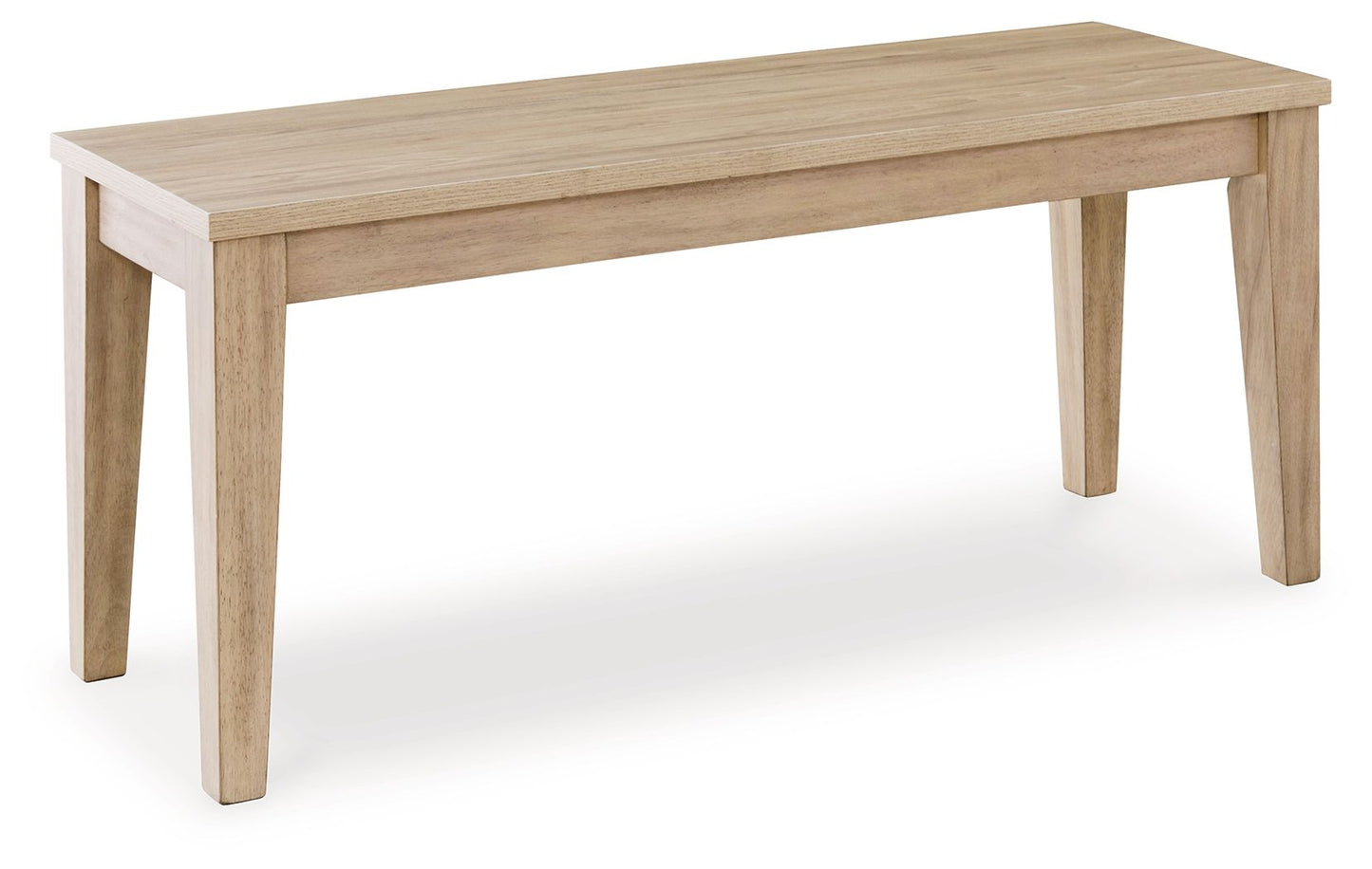 Gleanville - Light Brown - Large Dining Room Bench